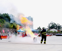 得安保安員消防演練